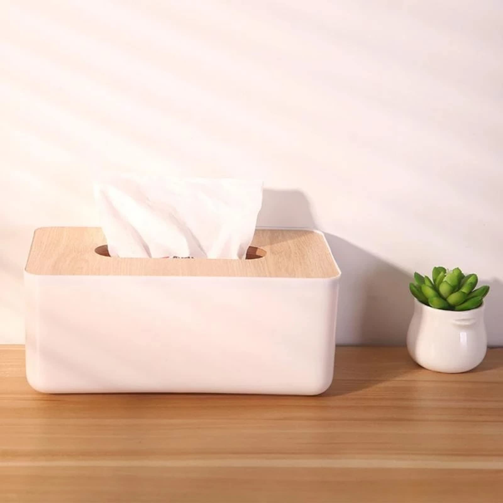 Manwetye Removable Facial Tissue Box, Japanese Tissue Box